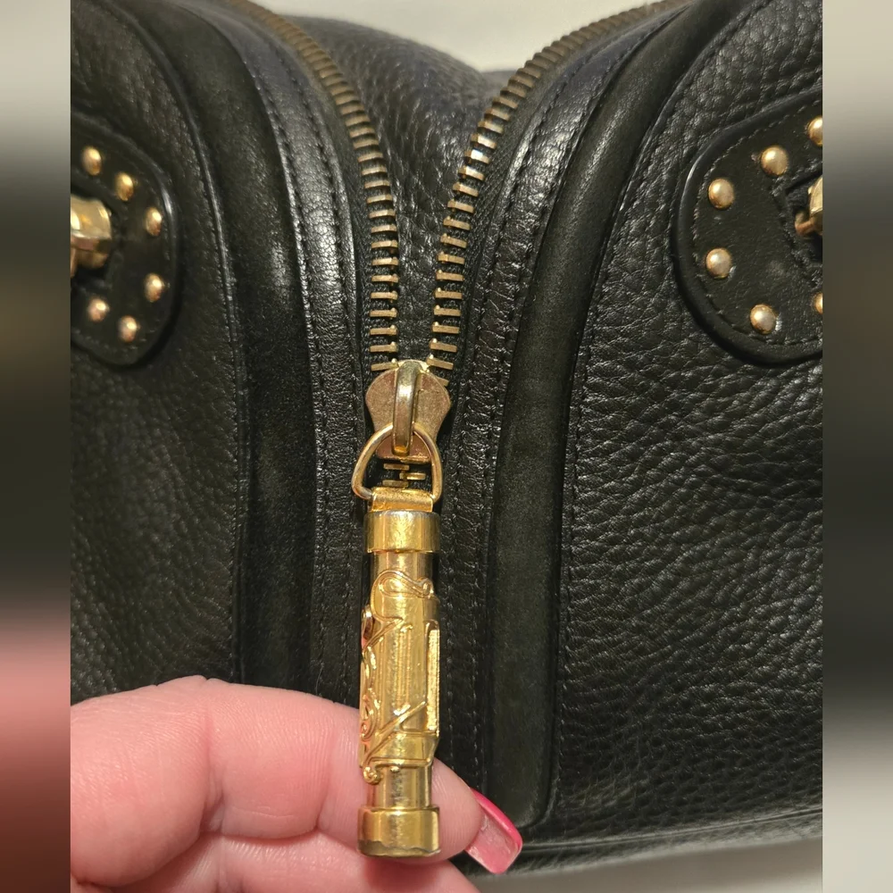 VERSACE Medusa Hobo Style Shoulder Bag - Picture 4 of 14